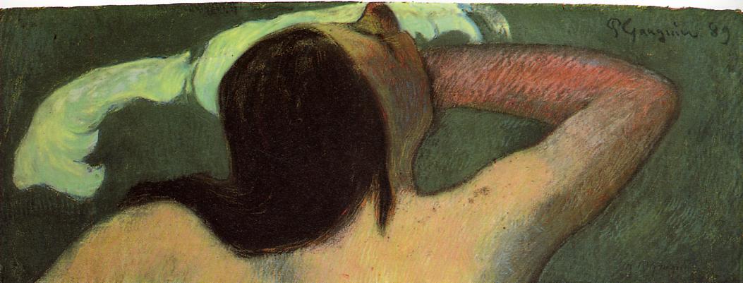 Woman in the Waves II - Paul Gauguin Painting